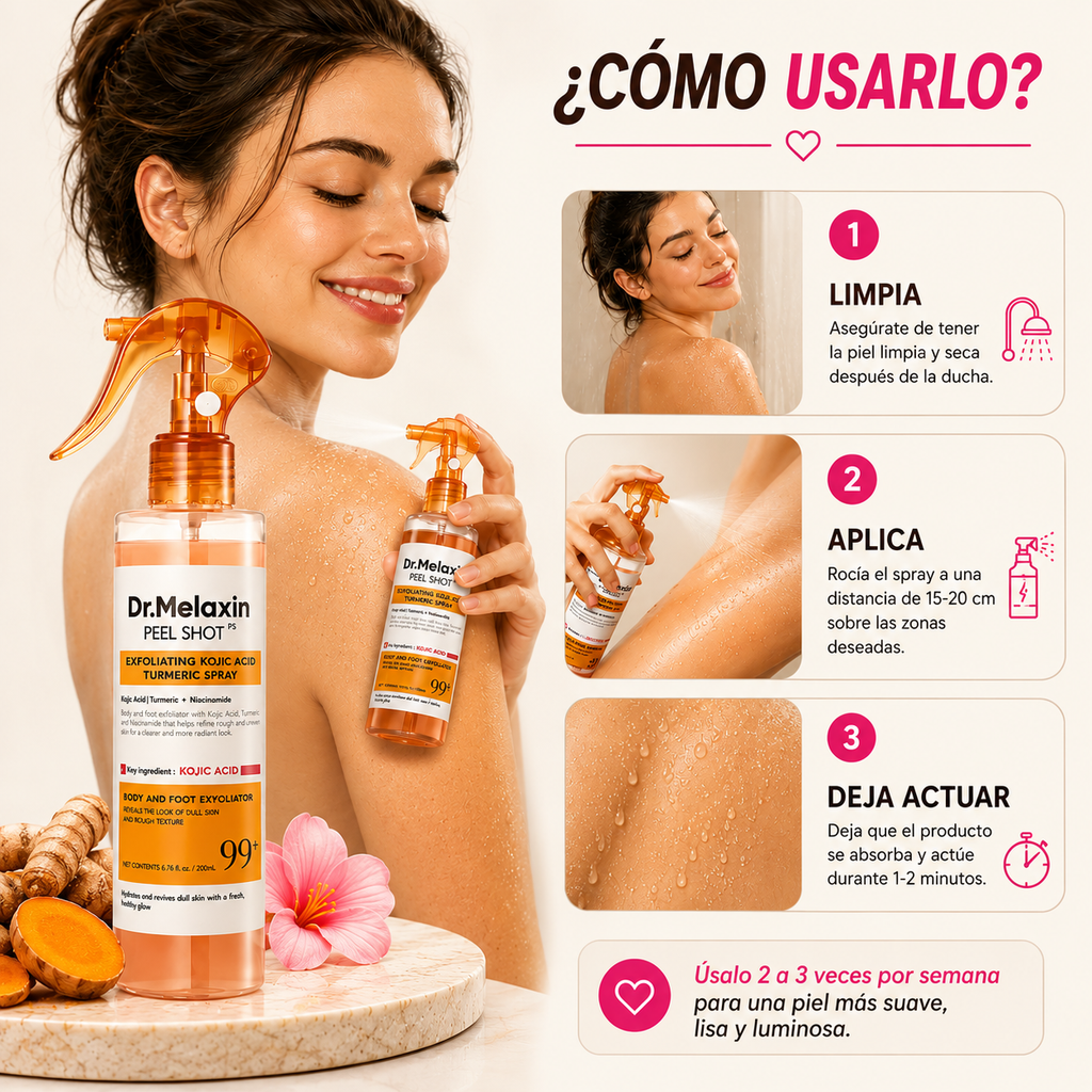 DR. MELAXIN PEEL SHOT PS TURMERIC SPRAY