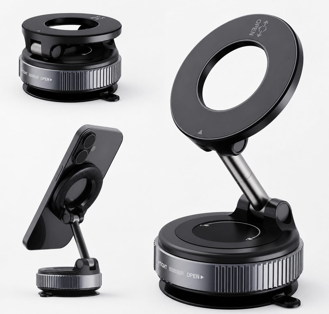 Soporte magnetico multifuncional